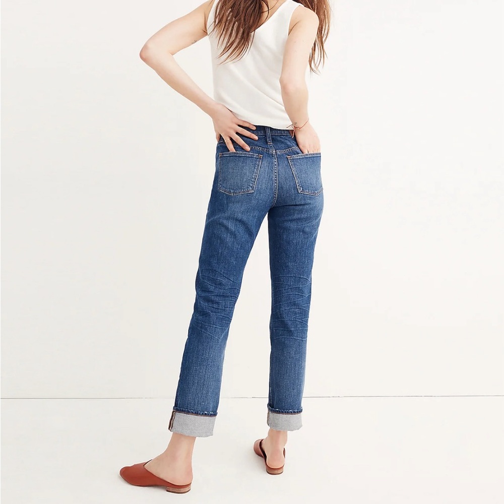Madewell High Rise Slim Boyjean